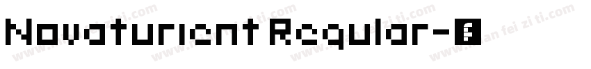 Novaturient Regular字体转换